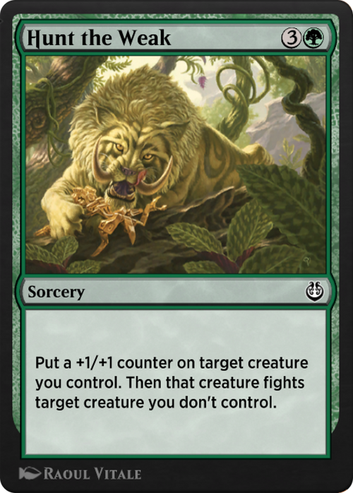 Hunt the Weak (KLR-164) - Kaladesh Remastered