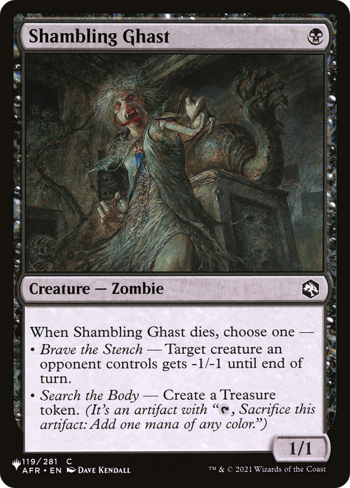 Shambling Ghast (LIST-119/281) - The List