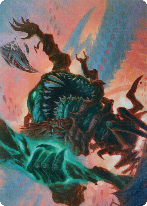 Yargle and Multani // Yargle and Multani (AMOM-053) - March of the Machine Art Series (Borderless) Foil
