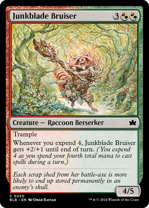 Junkblade Bruiser (BLB-220) - Bloomburrow