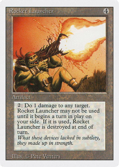 Rocket Launcher (3ED-) - Revised Edition