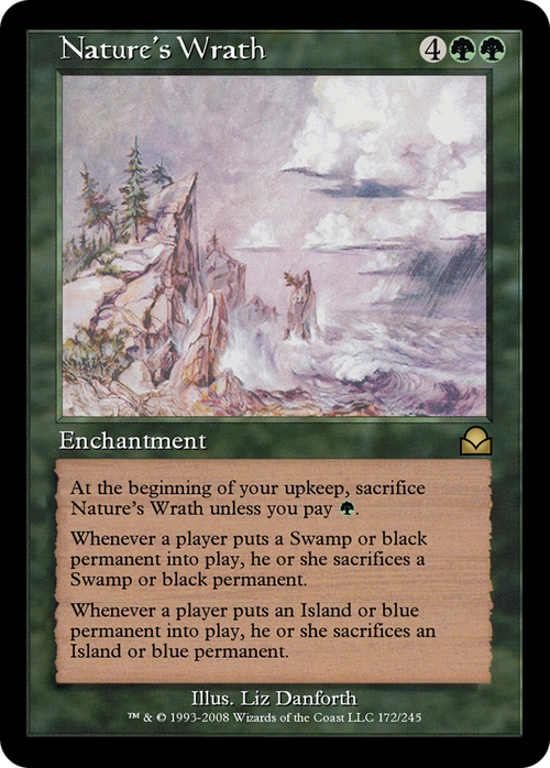 Nature's Wrath (ME2-172) - Masters Edition II Foil