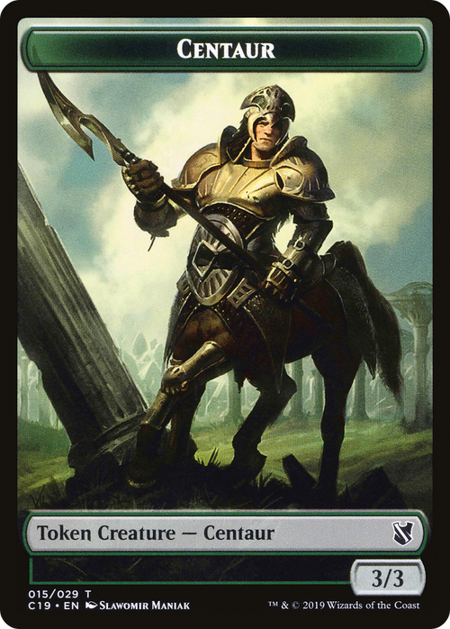 Centaur (TC19-015) - Commander 2019 Tokens
