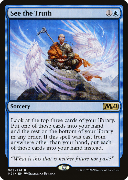 See the Truth (M21-069) - Core Set 2021 Foil