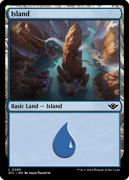 Island (0280) (OTJ-280) - Outlaws of Thunder Junction