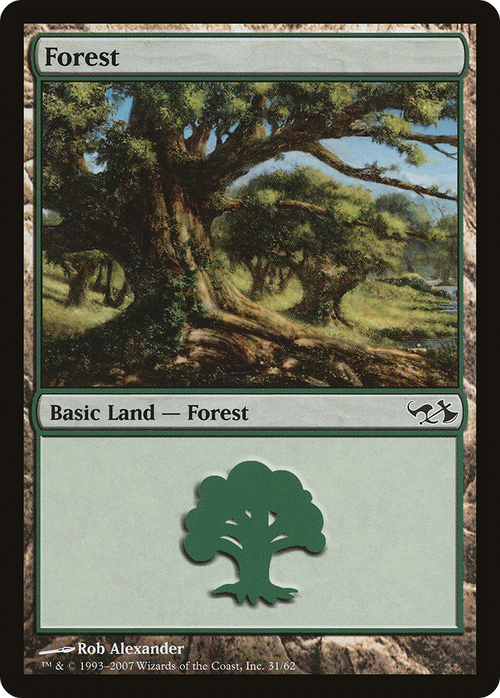 Forest (EVG-031) - Duel Decks: Elves vs. Goblins