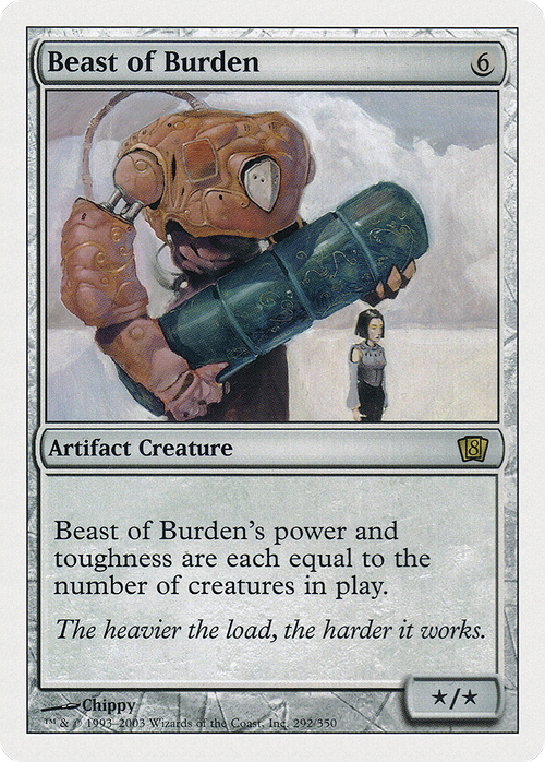 Beast of Burden (8ED-292) - 8th Edition Foil