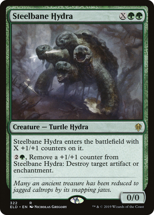 Steelbane Hydra (ELD-322) - Throne of Eldraine