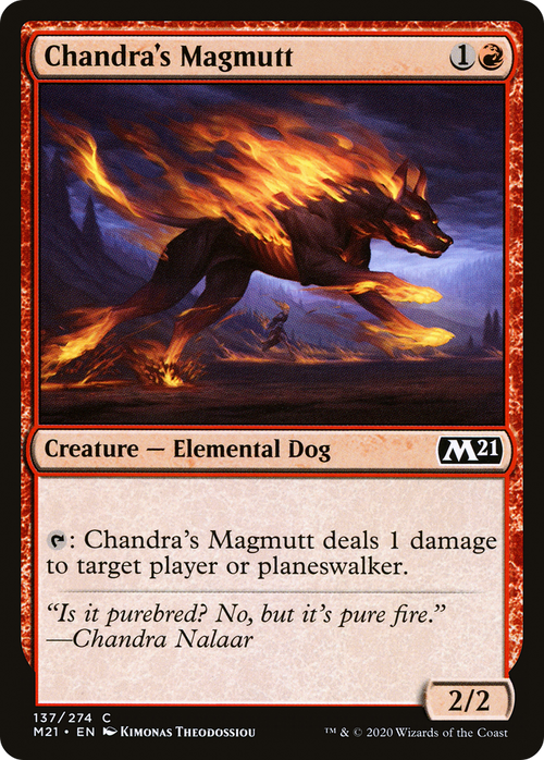 Chandra's Magmutt (M21-137) - Core Set 2021
