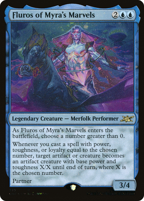 Fluros of Myra's Marvels (Galaxy Foil) (UNF-332) - Unfinity Foil