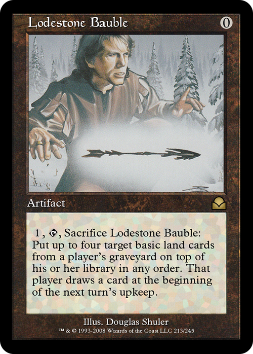 Lodestone Bauble (ME2-213) - Masters Edition II Foil