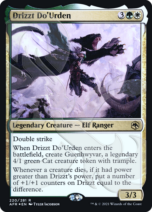 Drizzt Do'Urden (AFR&-220A) - Adventures in the Forgotten Realms Promos Foil