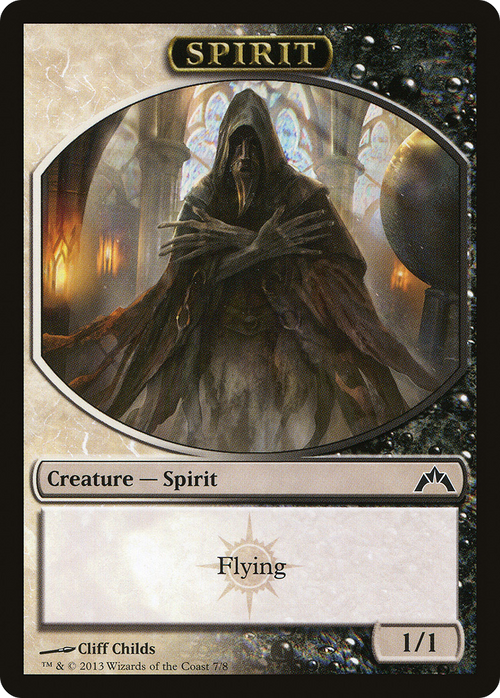 Spirit Token (GTC-007) - Gatecrash Tokens