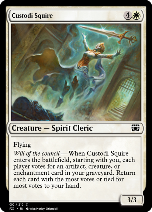 Custodi Squire (PZ2-65781) - Treasure Chest