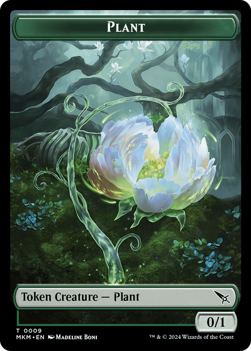 Plant (TMKM-009) - Murders at Karlov Manor Tokens