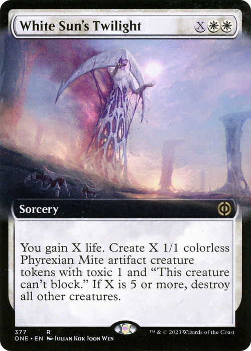 White Sun's Twilight (Extended Art) (ONE-377) - Phyrexia: All Will Be One: (Extended Art)