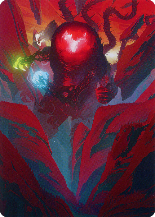 Omnath, Locus of All // Omnath, Locus of All (AMOM-062) - March of the Machine Art Series (Borderless) Foil