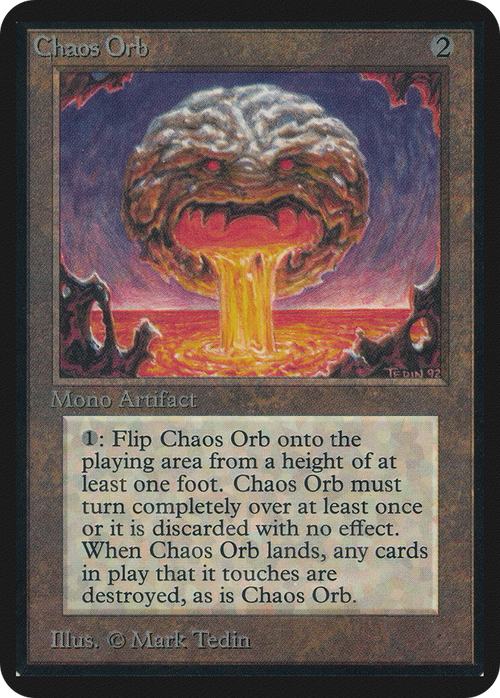 Chaos Orb (LEA-) - Limited Edition Alpha