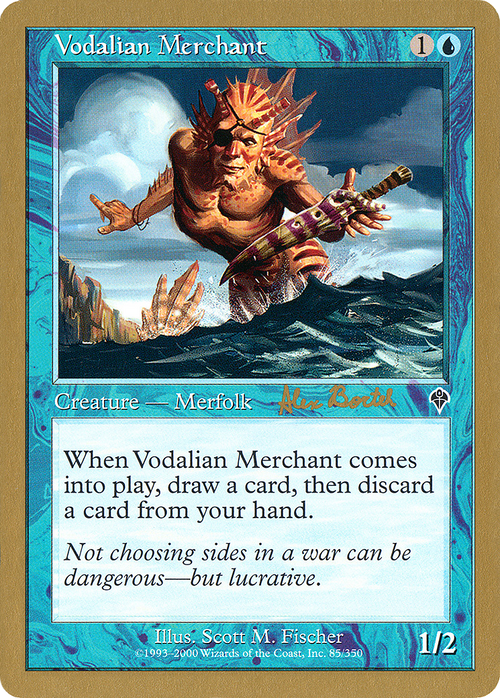 Vodalian Merchant - 2001 Alex Borteh (INV) (WCD-) - World Championship Decks 2001