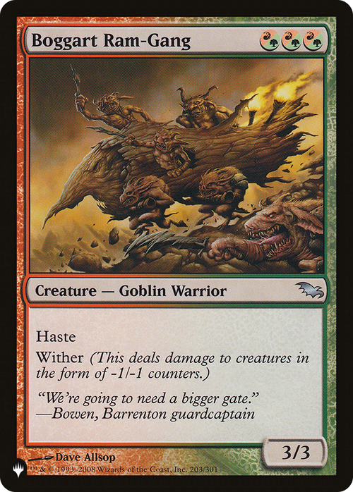 Boggart Ram-Gang (LIST-SHM-203) - The List