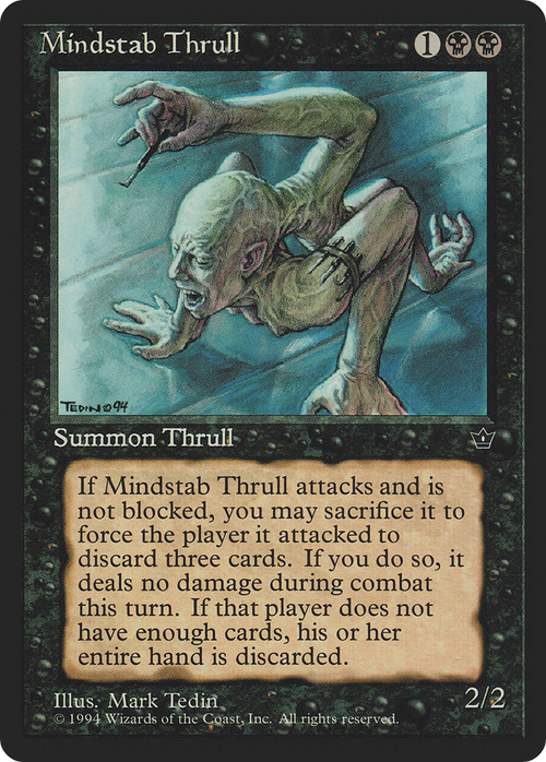 Mindstab Thrull (Tedin) (FEM-) - Fallen Empires