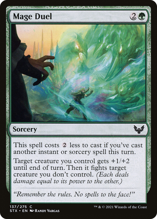 Mage Duel (STX-137) - Strixhaven: School of Mages