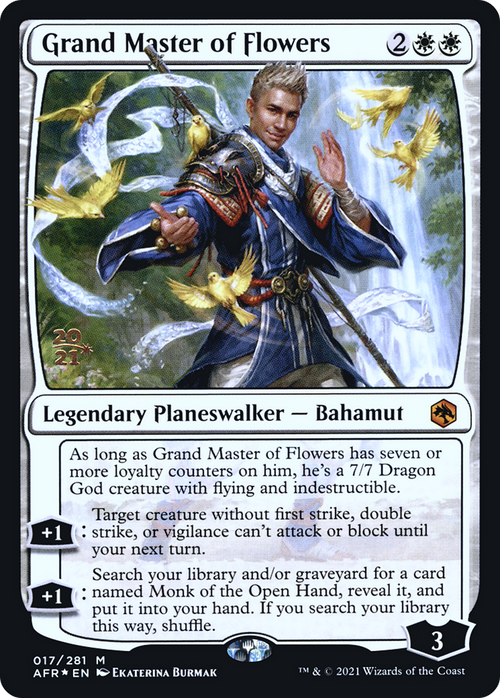 Grand Master of Flowers (PRE-17S) - Adventures in the Forgotten Realms Promos Foil