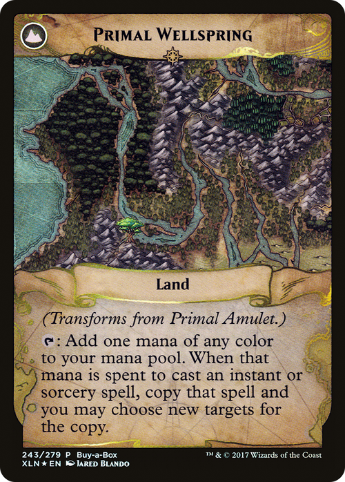Primal Amulet (BABP-243) - XLN Treasure Chest: (compasslanddfc) Foil