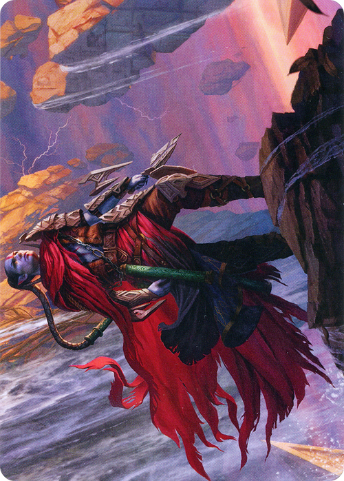 Anowon, the Ruin Thief // Anowon, the Ruin Thief (AZNR-075) - Zendikar Rising Art Series (Borderless)