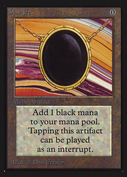Mox Jet (CE) (CED-) - Collectors' Edition