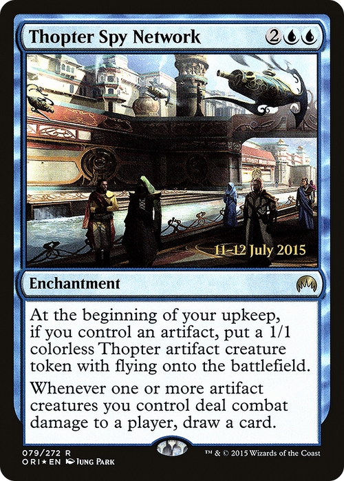 Thopter Spy Network (PRE-79S) - Magic Origins Promos Foil