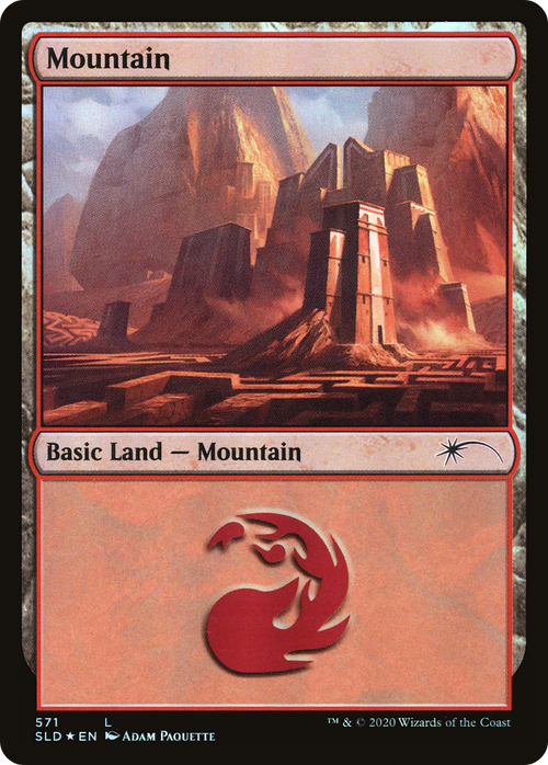 Mountain (571) (SLD-571) - Secret Lair Drop Foil