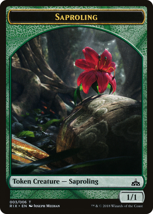 Saproling Token (003) (RIX-003) - Rivals of Ixalan Tokens