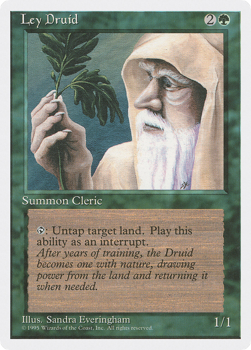 Ley Druid (4ED-) - Fourth Edition