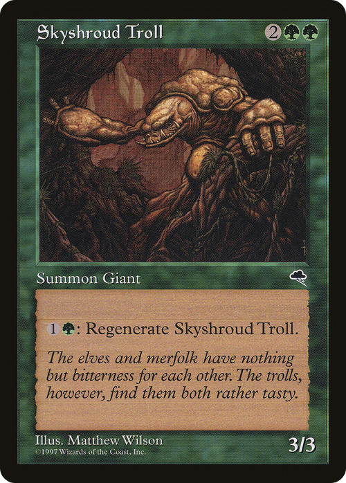 Skyshroud Troll (TMP-257) - Tempest