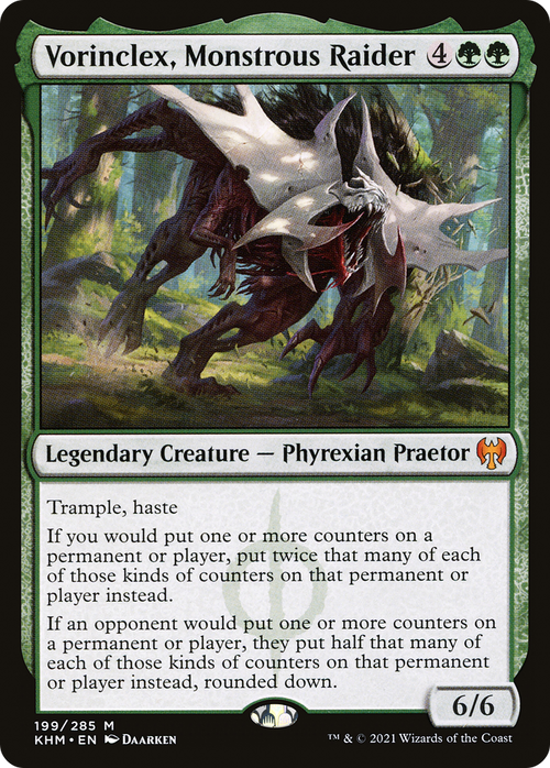 Vorinclex, Monstrous Raider (KHM-199) - Kaldheim Foil
