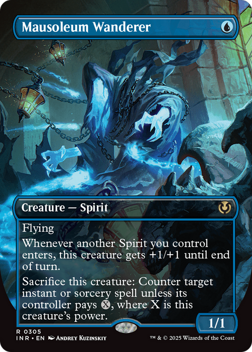 Mausoleum Wanderer (Borderless) (INR-305) - Innistrad Remastered Foil