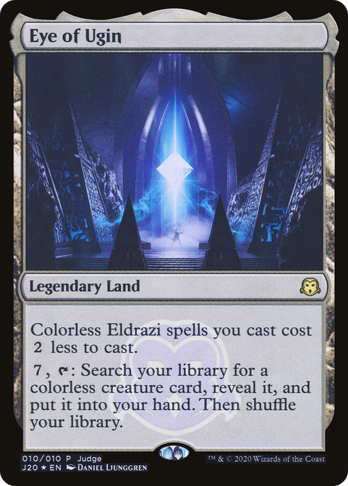 Eye of Ugin (JDG-010) - Judge Gift Cards 2020 Foil