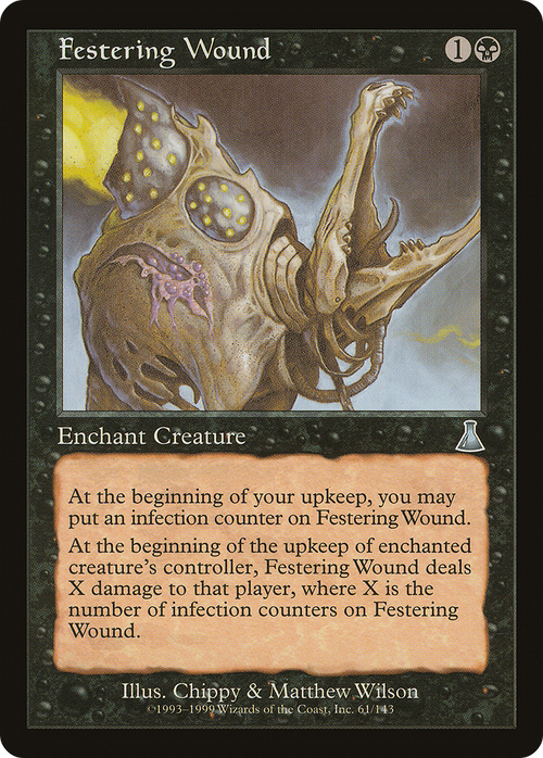 Festering Wound (UDS-061) - Urza's Destiny