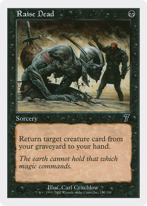Raise Dead (7ED-157) - 7th Edition Foil