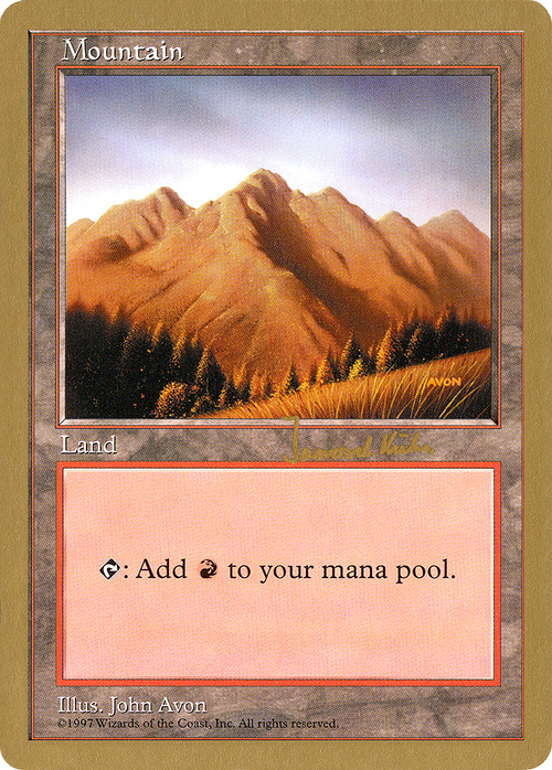 Mountain (432) - 1997 Janosch Kuhn (5ED) (WCD-) - World Championship Decks 1997