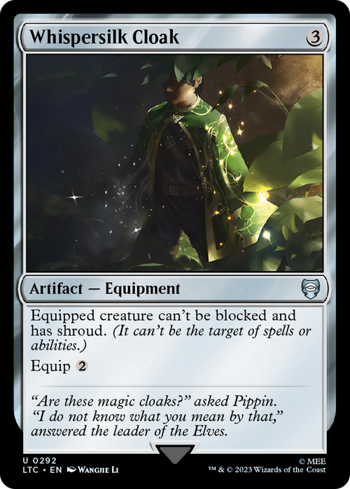 Whispersilk Cloak (LTC-292) - Tales of Middle-earth Commander