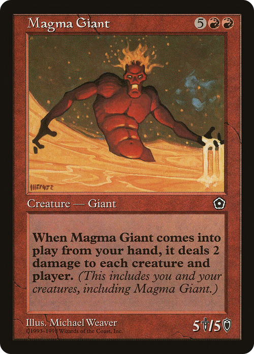 Magma Giant (P02-) - Portal Second Age