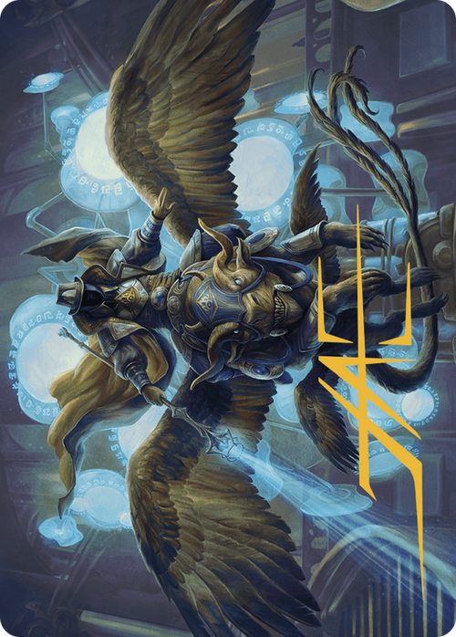 Ezrim, Agency Chief // Ezrim, Agency Chief (AMKM-020) - Murders at Karlov Manor Art Series (Borderless) Foil