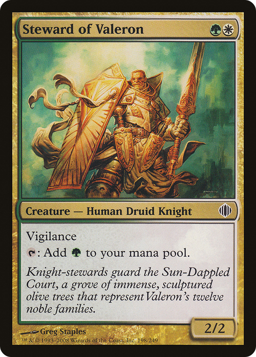 Steward of Valeron (ALA-198) - Shards of Alara Foil
