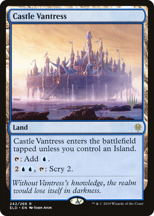 Castle Vantress (PPELD-242P) - Throne of Eldraine Promos Foil