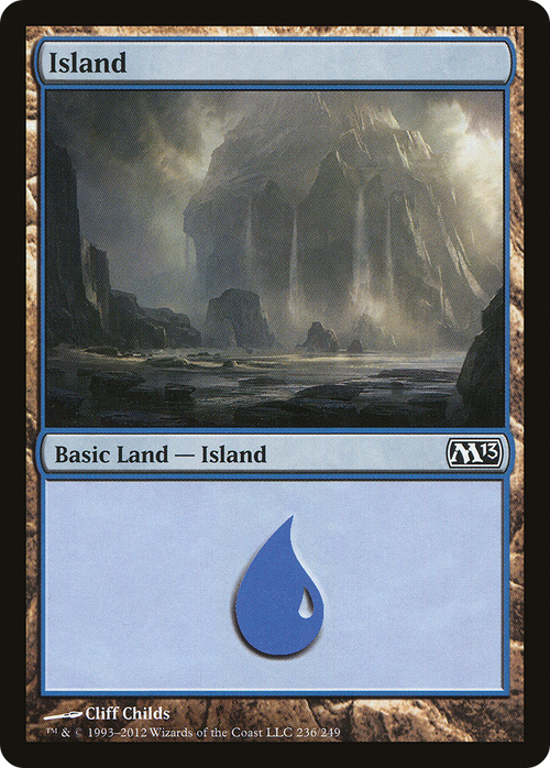 Island (236) (M13-236) - Magic 2013