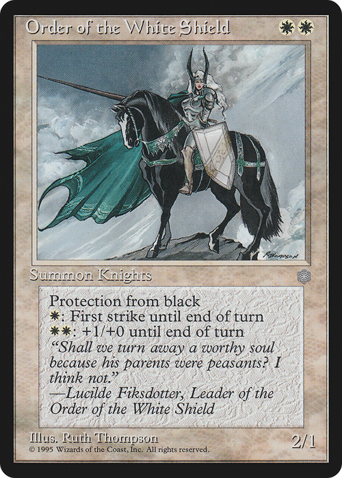 Order of the White Shield (ICE-270) - Ice Age