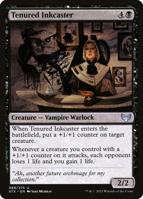 Tenured Inkcaster (STX-088) - Strixhaven: School of Mages Foil