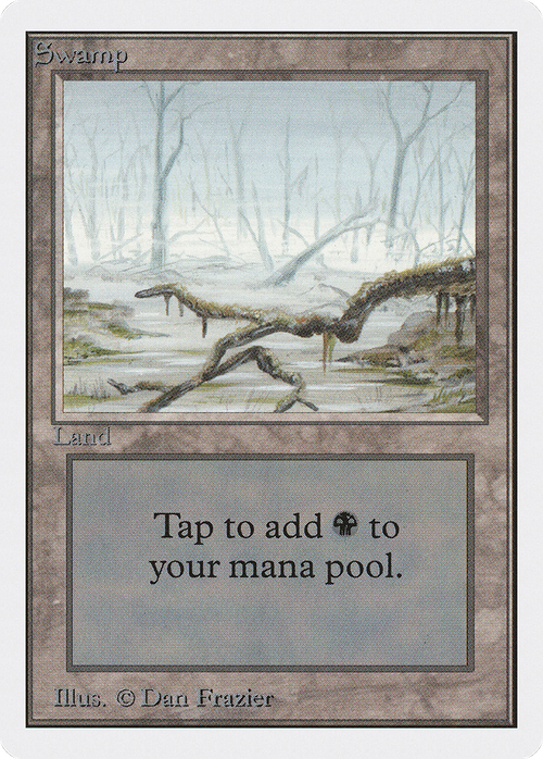 Swamp (A) (2ED-) - Unlimited Edition